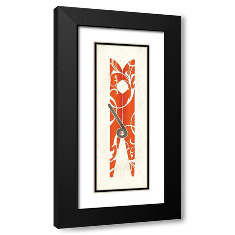 Pinned I 2-Up Black Modern Wood Framed Art Print with Double Matting by Pied Piper Creative