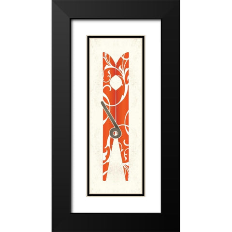 Pinned I 2-Up Black Modern Wood Framed Art Print with Double Matting by Pied Piper Creative