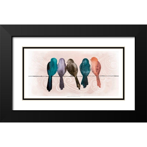 Afternoon Twitter II Black Modern Wood Framed Art Print with Double Matting by Popp, Grace