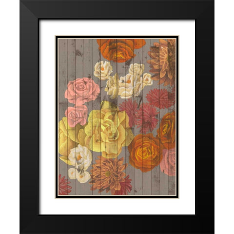Danza del Sol II Black Modern Wood Framed Art Print with Double Matting by Popp, Grace