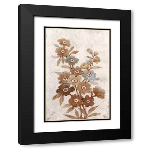 Wildflower Branch I Black Modern Wood Framed Art Print with Double Matting by OToole, Tim