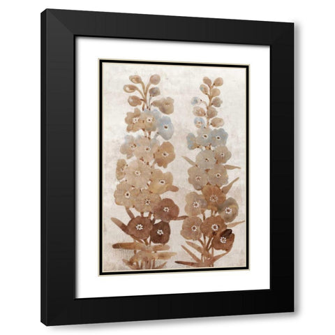 Wildflower Branch II Black Modern Wood Framed Art Print with Double Matting by OToole, Tim