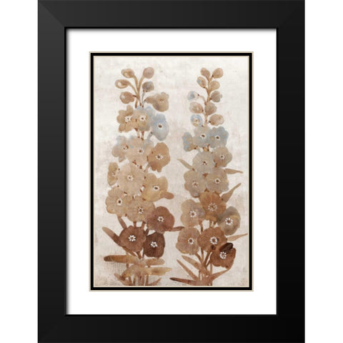 Wildflower Branch II Black Modern Wood Framed Art Print with Double Matting by OToole, Tim