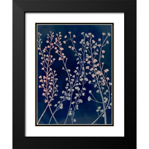 Midnight Haze II Black Modern Wood Framed Art Print with Double Matting by Popp, Grace