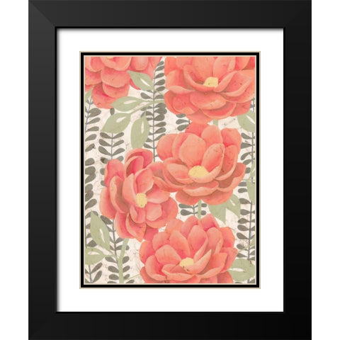 Summer Gardens I Black Modern Wood Framed Art Print with Double Matting by Popp, Grace
