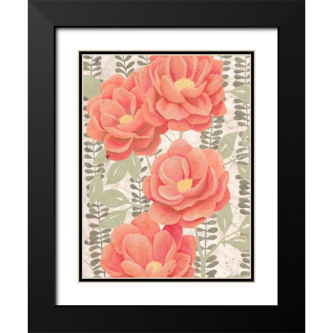 Summer Gardens II Black Modern Wood Framed Art Print with Double Matting by Popp, Grace