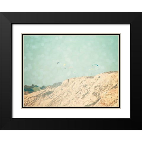 West Coast II Black Modern Wood Framed Art Print with Double Matting by Coomes, Sylvia