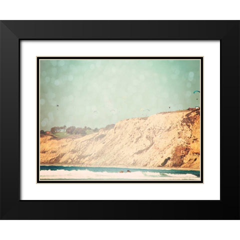 West Coast III Black Modern Wood Framed Art Print with Double Matting by Coomes, Sylvia