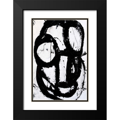Ace of Spades III Black Modern Wood Framed Art Print with Double Matting by Ashley, Erin