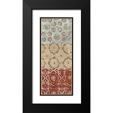 Aesthetic Board I Black Modern Wood Framed Art Print with Double Matting by Saunders, Alonzo
