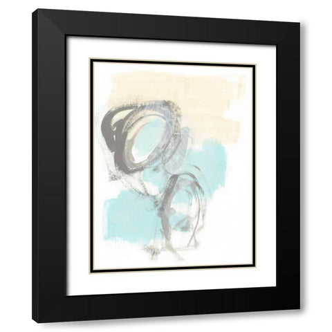 Perpetual Gesture III Black Modern Wood Framed Art Print with Double Matting by Vess, June Erica