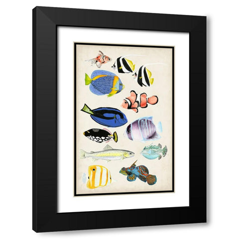 Antique Aquarium II Black Modern Wood Framed Art Print with Double Matting by McCavitt, Naomi