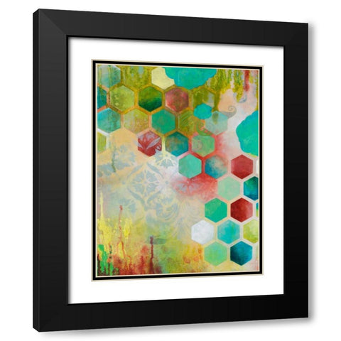 Hope Springs I Black Modern Wood Framed Art Print with Double Matting by Robinson, Heather