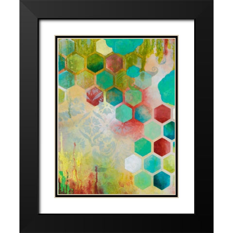 Hope Springs I Black Modern Wood Framed Art Print with Double Matting by Robinson, Heather