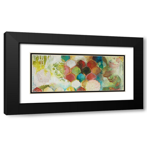 Abundance I Black Modern Wood Framed Art Print with Double Matting by Robinson, Heather