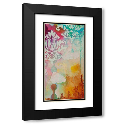 Sugar Box II Black Modern Wood Framed Art Print with Double Matting by Robinson, Heather