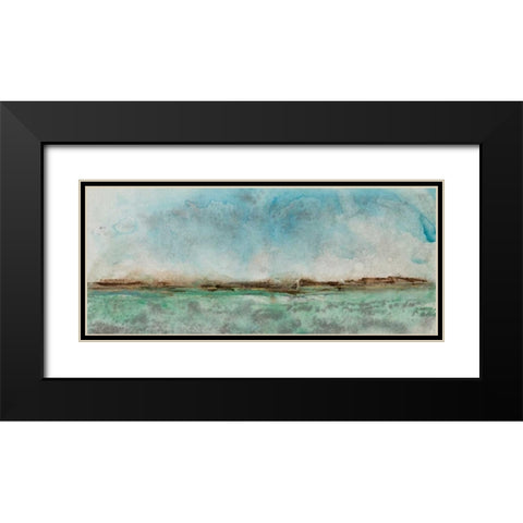 Miles From Nowhere II Black Modern Wood Framed Art Print with Double Matting by OToole, Tim