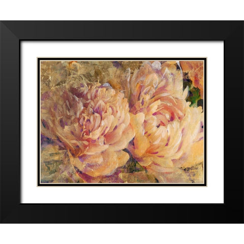 Floral in Bloom III Black Modern Wood Framed Art Print with Double Matting by OToole, Tim
