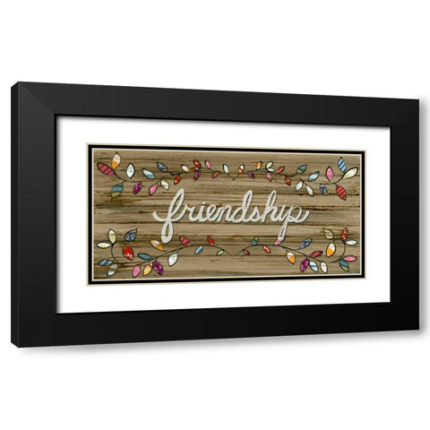 Love and Laughter II Black Modern Wood Framed Art Print with Double Matting by Vess, June Erica