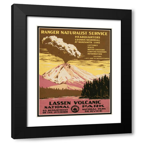 See America VIII Black Modern Wood Framed Art Print with Double Matting by Studio W
