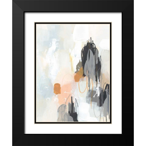 Elevation I Black Modern Wood Framed Art Print with Double Matting by Vess, June Erica