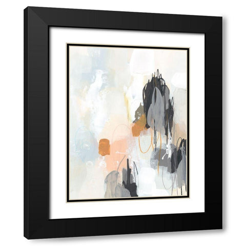 Elevation I Black Modern Wood Framed Art Print with Double Matting by Vess, June Erica