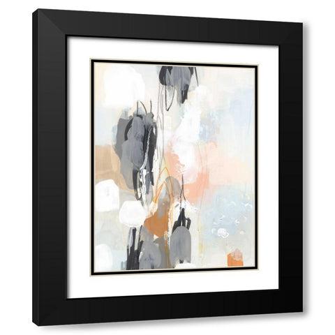 Elevation II Black Modern Wood Framed Art Print with Double Matting by Vess, June Erica