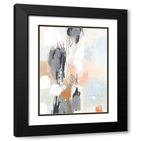 Elevation II Black Modern Wood Framed Art Print with Double Matting by Vess, June Erica