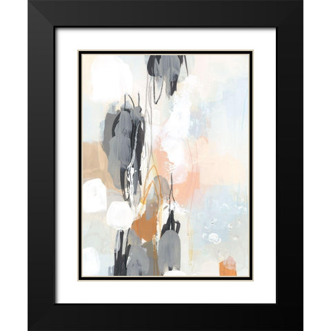 Elevation II Black Modern Wood Framed Art Print with Double Matting by Vess, June Erica
