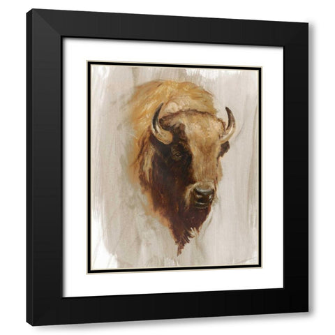 Western American Animal Study III Black Modern Wood Framed Art Print with Double Matting by Harper, Ethan