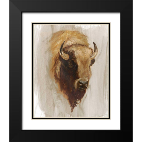 Western American Animal Study III Black Modern Wood Framed Art Print with Double Matting by Harper, Ethan