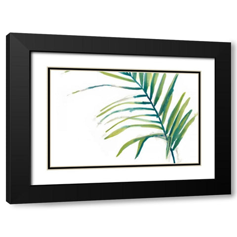 Palm Wonderful V Black Modern Wood Framed Art Print with Double Matting by Vess, June Erica