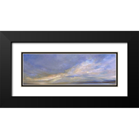 Kiss of Light Black Modern Wood Framed Art Print with Double Matting by Finch, Sheila