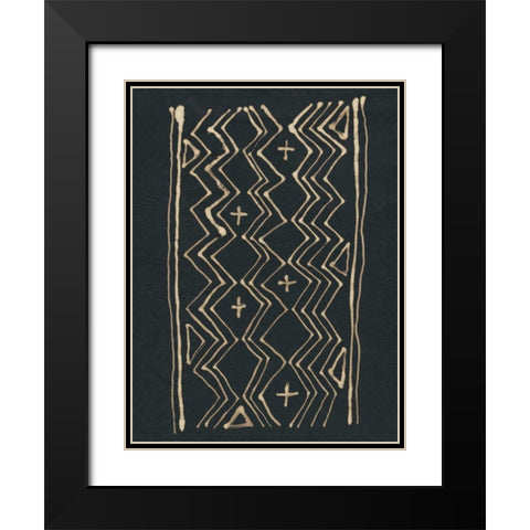 Udaka Study IV Black Modern Wood Framed Art Print with Double Matting by Stramel, Renee W.