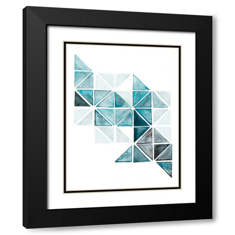 Jaydas Ladder I Black Modern Wood Framed Art Print with Double Matting by Popp, Grace