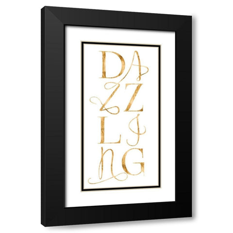 Elegant and Dazzling II Black Modern Wood Framed Art Print with Double Matting by Popp, Grace