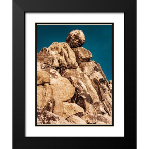 Outcroppings IV Black Modern Wood Framed Art Print with Double Matting by Perry, Rachel