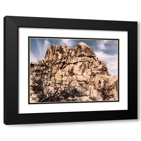 Outcroppings V Black Modern Wood Framed Art Print with Double Matting by Perry, Rachel