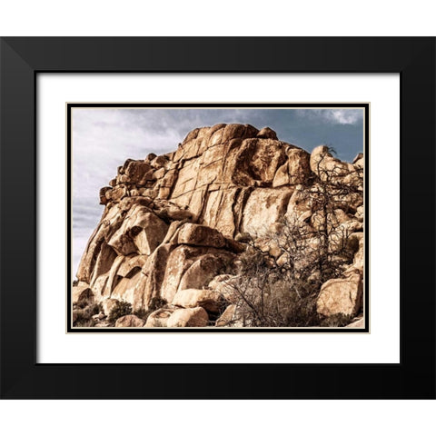Outcroppings VI Black Modern Wood Framed Art Print with Double Matting by Perry, Rachel