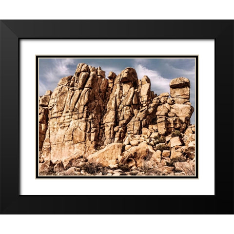 Outcroppings VII Black Modern Wood Framed Art Print with Double Matting by Perry, Rachel