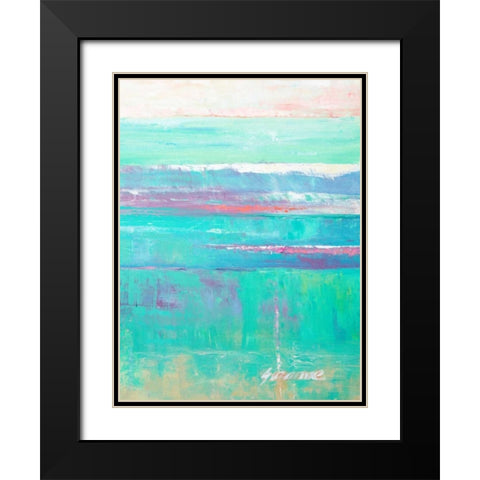Beneath the Sea II Black Modern Wood Framed Art Print with Double Matting by Wilkins, Suzanne