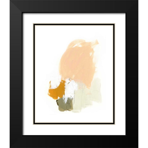 Understate II Black Modern Wood Framed Art Print with Double Matting by Vess, June Erica