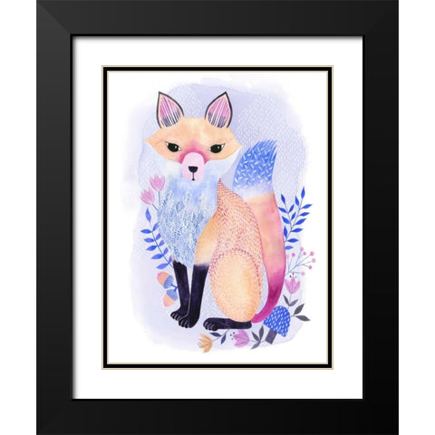 Enchanting Forester I Black Modern Wood Framed Art Print with Double Matting by Popp, Grace