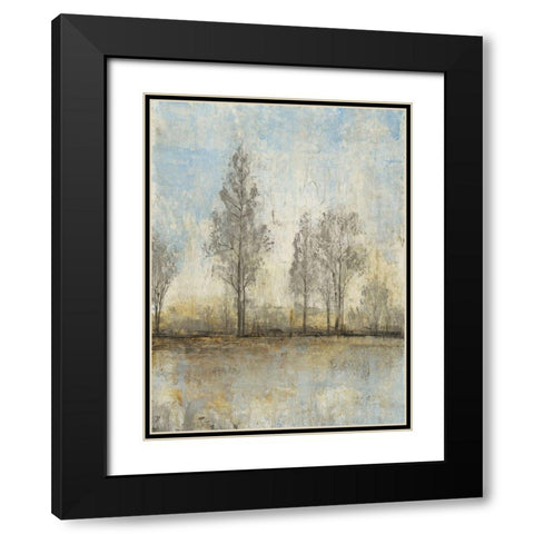 Custom Quiet Nature II Black Modern Wood Framed Art Print with Double Matting by OToole, Tim