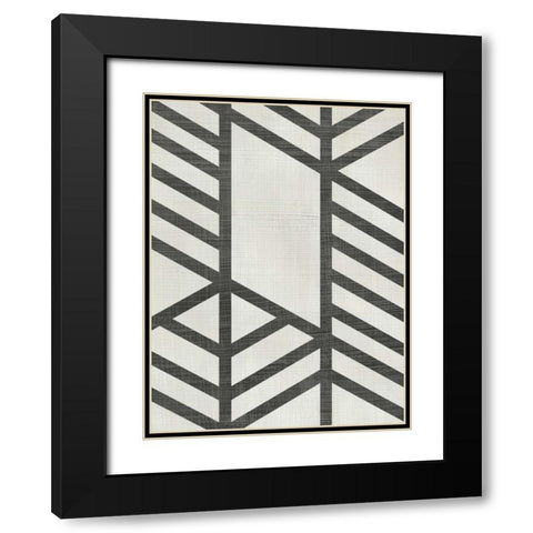 Night Shift I Black Modern Wood Framed Art Print with Double Matting by Zarris, Chariklia