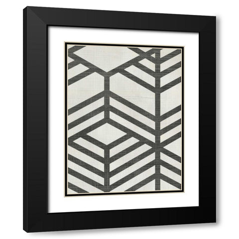 Night Shift II Black Modern Wood Framed Art Print with Double Matting by Zarris, Chariklia