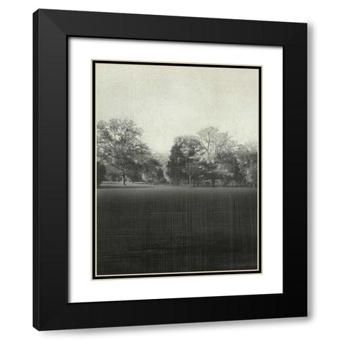 Morning View I Black Modern Wood Framed Art Print with Double Matting by Zarris, Chariklia