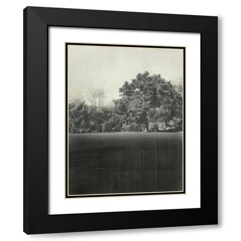 Morning View II Black Modern Wood Framed Art Print with Double Matting by Zarris, Chariklia