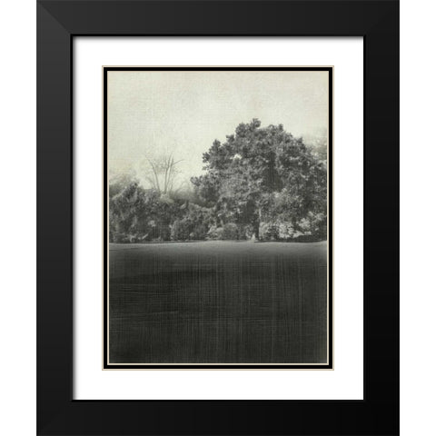 Morning View II Black Modern Wood Framed Art Print with Double Matting by Zarris, Chariklia