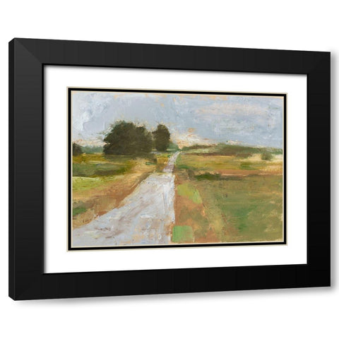 Back Country Road I Black Modern Wood Framed Art Print with Double Matting by Harper, Ethan